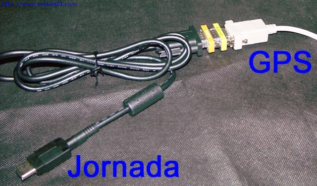 Jornada 7XX 傳輸線接GPS教學