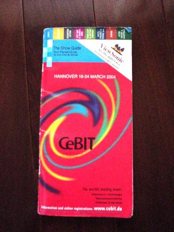 CeBIT撈來的精美紀念品
