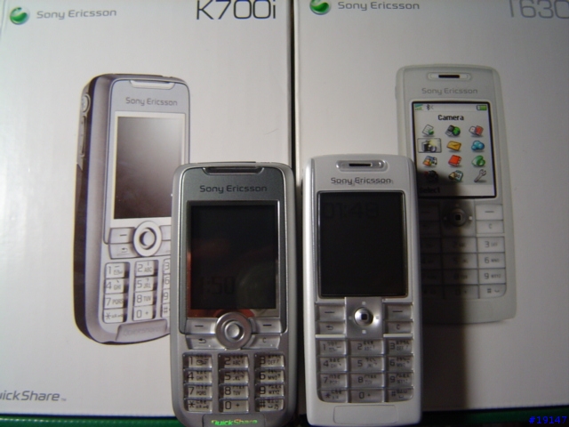 See the difference!! K700i vs T630 (圖多= =")