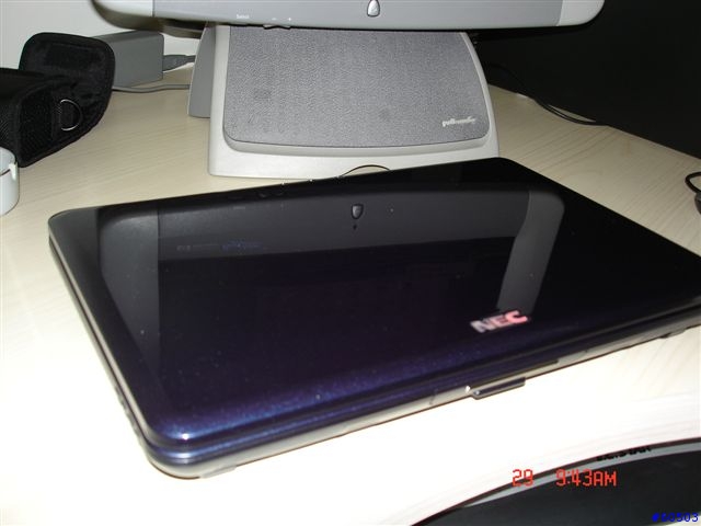 超鏡面新機之12.1"寬屏DVD Multi Notebook, NEC LaVie N300DB