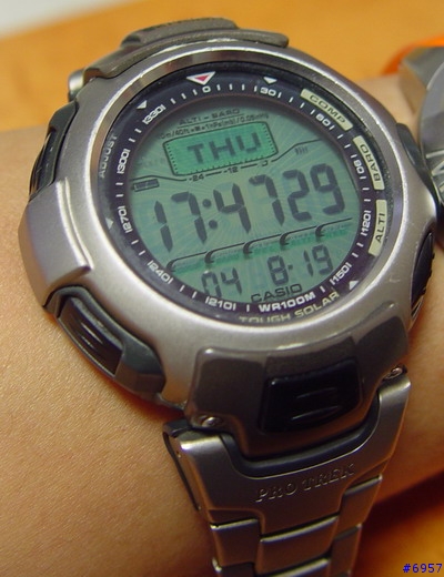 賞析三款登山運動表 CASIO PRG50 vs TISSOT T-Touch vs SUUNTO Observer