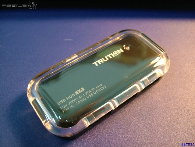 Trution Crystal USB 2.0 HUB