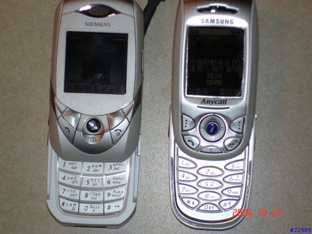 Siemens SL65 和 Samsung E808 比一比