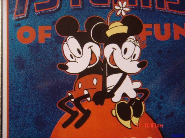 MICKEY MOUSE 75年周年商品~置物盒(含信封、信紙)