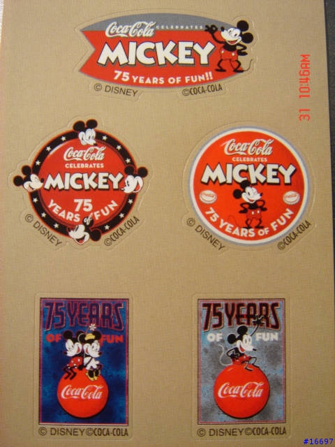 MICKEY MOUSE 75年周年商品~置物盒(含信封、信紙)