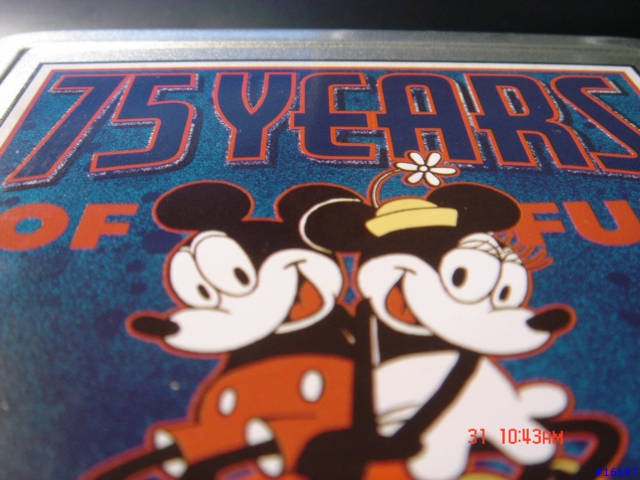 MICKEY MOUSE 75年周年商品~置物盒(含信封、信紙)