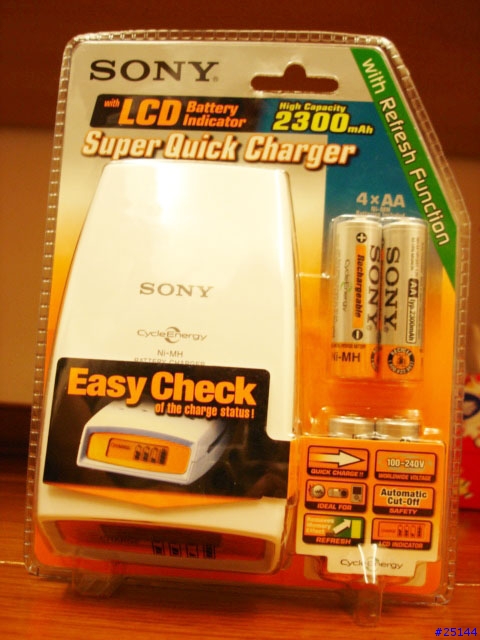用好到相報, SONY LCD充電/放電組-旗艦型 BCG-34HRMD