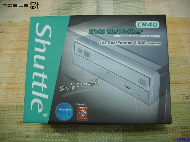 浩鑫CR40 16倍速多功能DVD燒錄機現身囉...