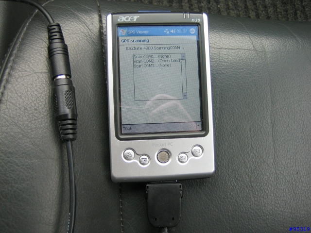 請各位幫幫忙gps mouse抓不到