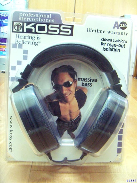 賭下去了!! KOSS A130耳機
