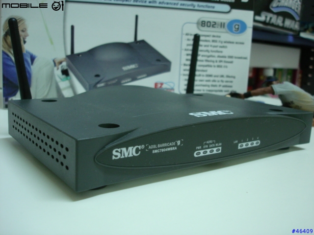 讓無線更無線 SMC 7804WBRA ADSL Wireless Router
