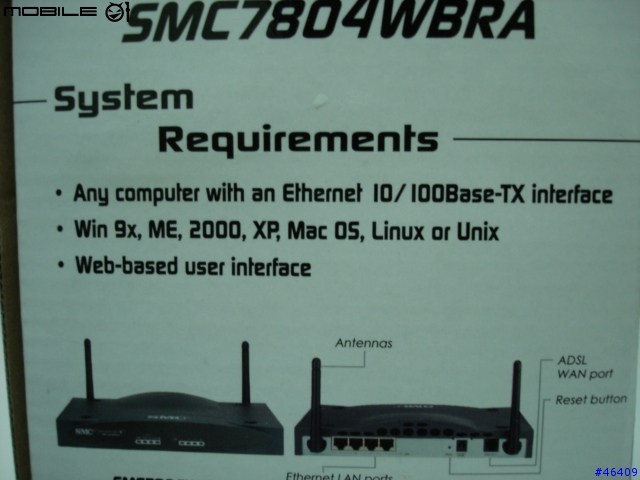 讓無線更無線 SMC 7804WBRA ADSL Wireless Router