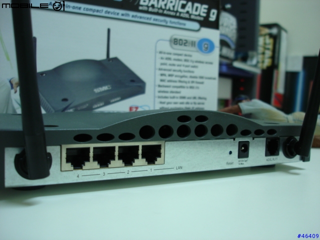 讓無線更無線 SMC 7804WBRA ADSL Wireless Router