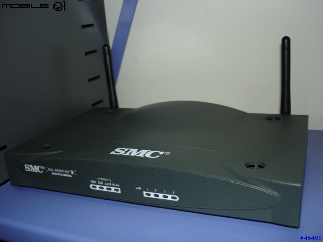 讓無線更無線 SMC 7804WBRA ADSL Wireless Router
