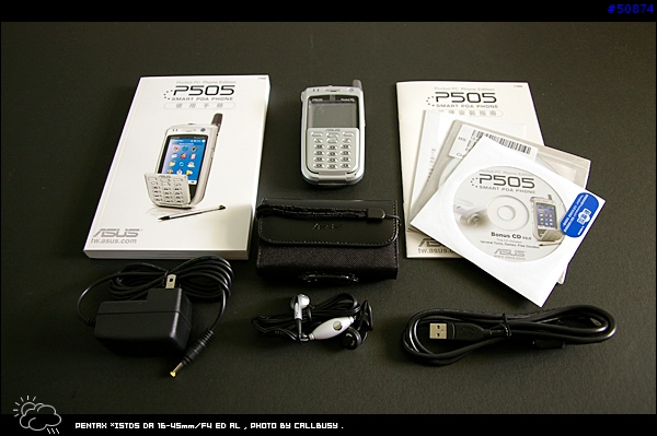 ASUS P505 Pocket PC Phone Edition 試用報告