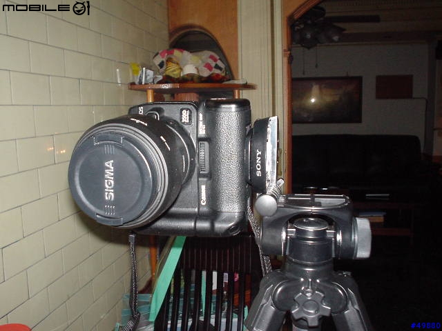 當Canon EOS 350D遇到SONY VCT-D680RM腳架