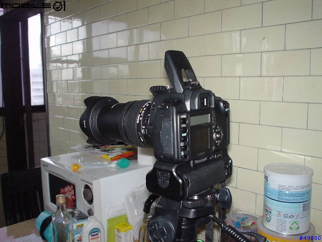 當Canon EOS 350D遇到SONY VCT-D680RM腳架