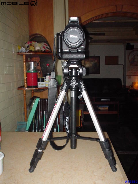 當Canon EOS 350D遇到SONY VCT-D680RM腳架