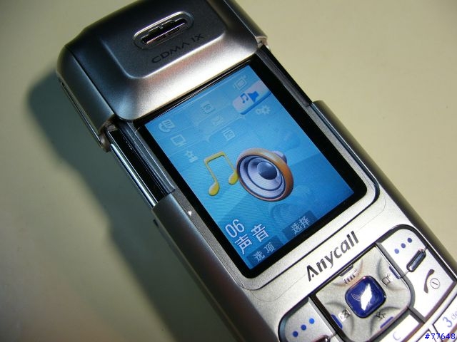 三星 m509 500萬ccd鏡頭+1600萬色 QVGA螢幕