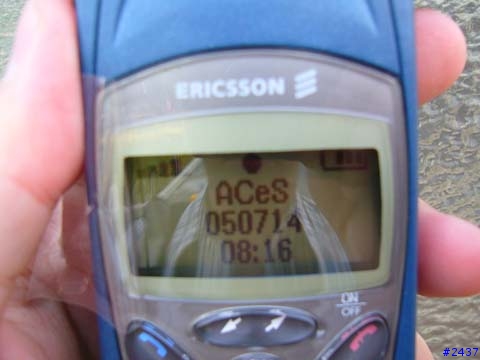 Ericsson R190 ACeS 衛星電話使用心得