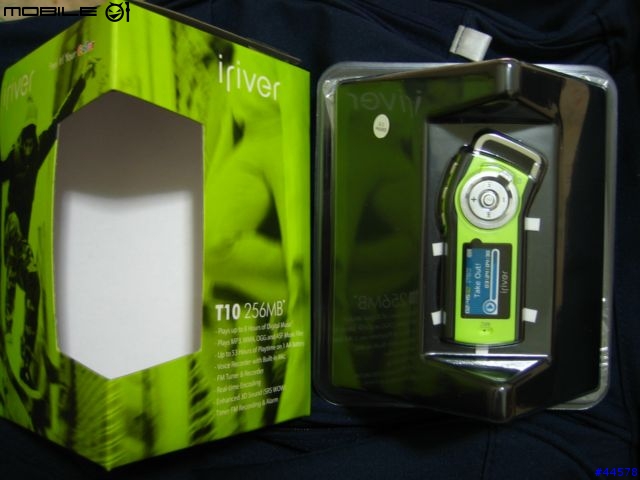 IRIVER T10 MP3 PLAYER簡介(更新瀏覽圖片的展示)