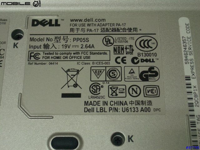 Dell X1分享(圖po不上來)