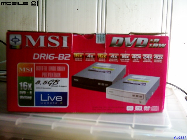 {分享} MSI(微星)DR16-B2 DVD燒錄器