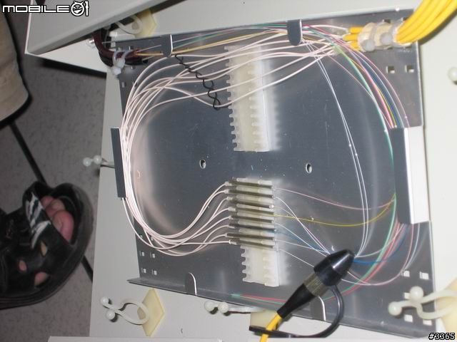 光纖設備熔接過程
