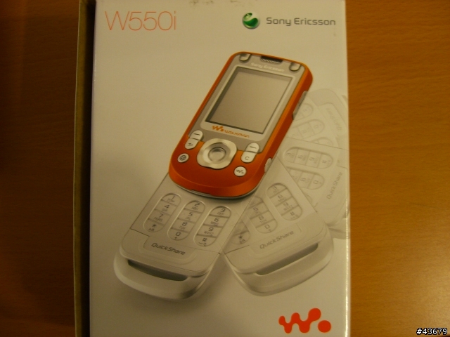 W550i 新機到手~~圖多