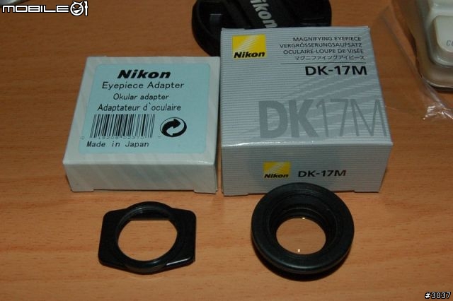 Nikon DK-17M+方轉圓套件+轉接環入手