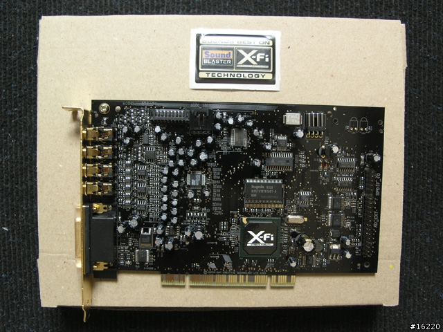Creative Sound Blaster X-Fi:- 神奇的音效卡 (把MP3演變成Audio CD音效播出)