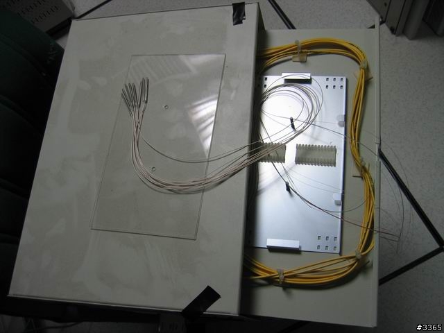 光纖設備熔接過程