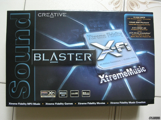 Creative Sound Blaster X-Fi:- 神奇的音效卡 (把MP3演變成Audio CD音效播出)