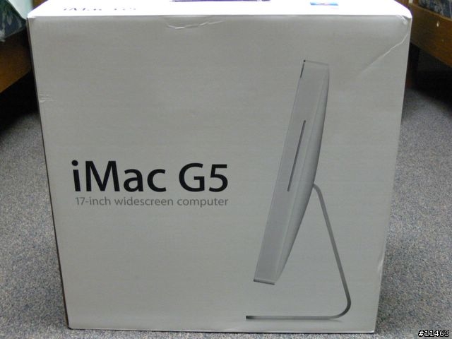 沒人分享過嗎?來看看 iMac G5 17 inch 的開箱照吧!
