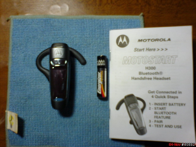 MOTO的H300