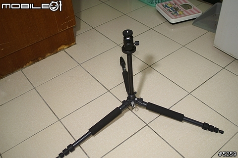 輕便腳架的選擇--GIOTTOS GB1140+GIOTTOS MH-1002
