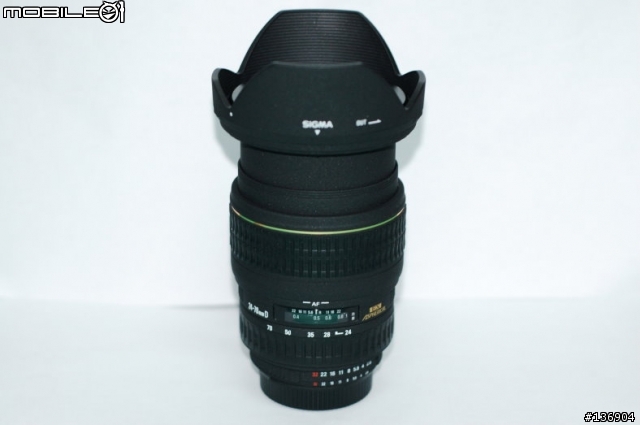 SIGMA 24-70mm /F2.8 EX DG DF 不負責使用測試報告