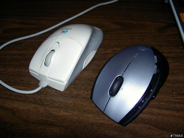 羅技 MX610 無線雷射滑鼠入手