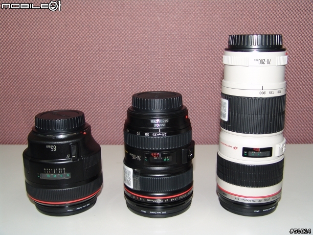Canon Eos 5D + 3顆 L 等級鏡頭的夢幻組合