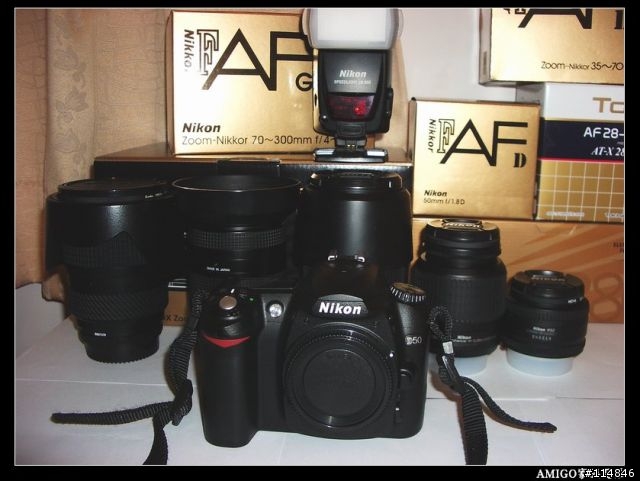 敗家新手上路之nikon d50篇