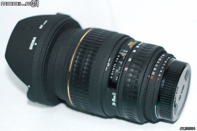SIGMA 24-70mm /F2.8 EX DG DF 不負責使用測試報告