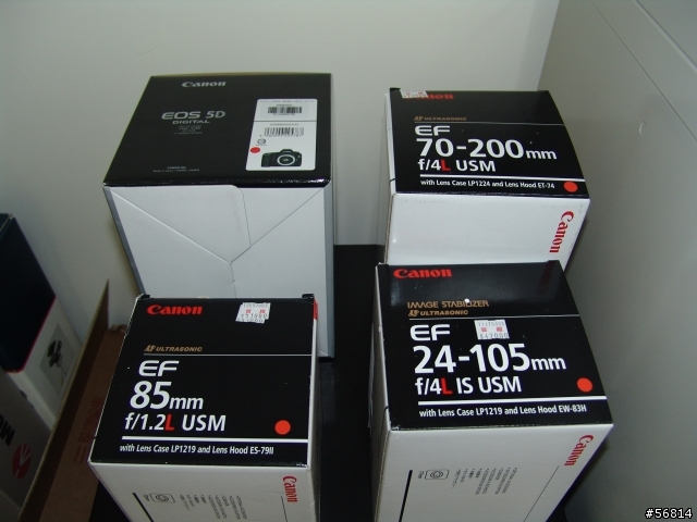 Canon Eos 5D + 3顆 L 等級鏡頭的夢幻組合