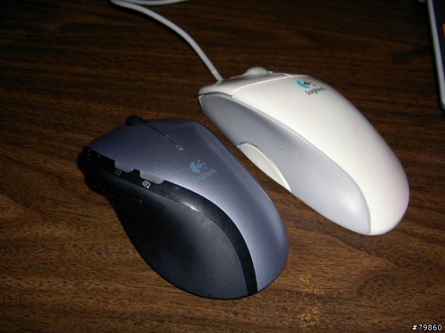 羅技 MX610 無線雷射滑鼠入手