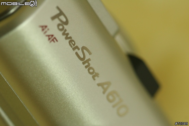 SLR備機的不二選擇Canon PowerShot A610