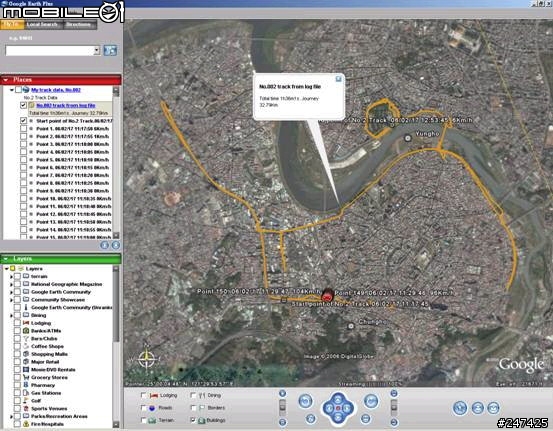 G-Tool 免費可以作成Google Eartht軌跡檔程式,而且超好用