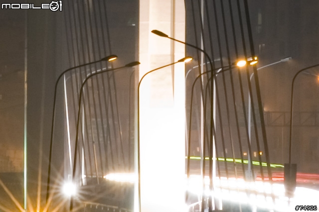 Manfrotto 055MF4碳纖腳架夜間長焦段鏡頭測試