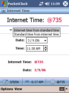 PocketClock 1.2.1(WM5 supported) Retail