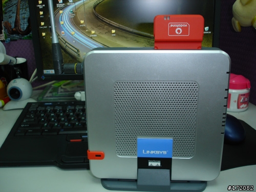 實現行動生活的利器 .. Linksys WRT54G3G -- 3G/UMTS Wireless Broadband Router