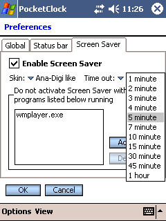 PocketClock 1.2.1(WM5 supported) Retail