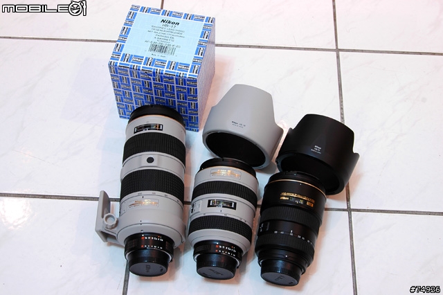 嘔的雙色Nikon大三元(AF-S 17-55/28-70/80-200)